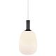 Alton 1 Light Pendant Small Brass / Black / Opal - 47303001