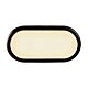 Cuba 14W Oval LED Bunker Light Black - 2019191003