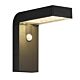 Alya 5W Solar LED Wall Light Black / Warm White - 2118231003