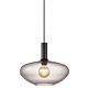 Alton 1 Light Pendant Large Black / Smoke - 48973047