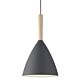 Pure 1 Light Pendant Large Grey - 43293010