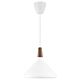 Nori 1 Light Pendant Small White - 2120813001