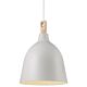 Moku 1 Light Pendant Grey - 48123001