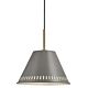 Pine 1 Light Pendant Matt Grey - 2010353010