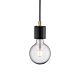 Siv 1 Light Pendant Black - 45883003