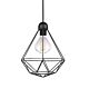 Tees 1 Light Pendant Black - 84863003