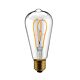 Vintage Twin-Loop LED 5W Filament Globe - A-LED-8105222