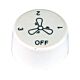 Ceiling Fan Wall Control Replacement Knob - F30/RWC-KNOB