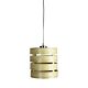 Lombok 1 Light Pendant Stained Cane - OL2730/20NAT + OL69253BC