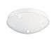 Button 1 Light Ceiling Oyster Light White - OL47100WH