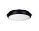 Kore 15 Watt Dimmable LED Ceiling Oyster Light Black / Tri-Colour - OL48620BK