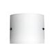 Duo 1 Light Frosted Glass Wall Light Chrome - OL57117CH