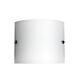 Duo 1 Light Frosted Glass Wall Light Chrome - OL57117CH