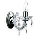 Marie Therese 1 Light Classic Glass Wall Light Clear - OL68710/1CL