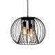 Malo.45 3 Light Pendant Matt Black - OL68751/3BK