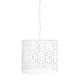Vicky 1 Light Pendant Small Matt White - OL68783WH