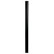 Plumb 60mm 2.4 Meter Black Metal post to Suit Post Tops Black - OL7050/2400BK
