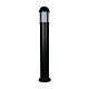Velika Bollard Light with Flange Black - OL7156BK