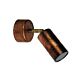 Comma 1 Light Adjustable Spotlight Brushed Copper - OL7711CO