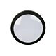 Tonato 1 Light Round Bunker Light Black - OL7901BK