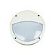Tonato 1 Light Round Eyelid Bunker Light White - OL7902WH