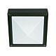 Quatro 1 Light Square Bunker Light Graphite - OL7993GP