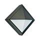 Quatro 1 Light Square Eyelid Bunker Light Graphite - OL7995GP