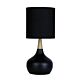 Pod Scandanavian Touch Table Lamp Black - OL93125BK
