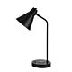 Targa Desk Lamp With USB & Wireless Charging Black - OL93952BK