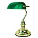 Bankers Touch Table Lamp Brass - OL99458BP
