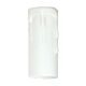 Candle Drip Cover Plastic White - OLA16/01