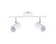 Baril 2 Light Adjustable Spotlight White - OL58611/2WH