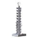 Malen Square Crystal/Chrome Table Lamp Base Only - OL93459