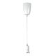 Peg 1 Light DIY Ceiling Light Suspension White - OL2010/30WH