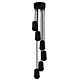 Pop 6 Light Multi Drop Ceiling Light Suspension Black - OL69286BK