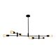 Epping Large Adjustable Globe Pendant Matt Black - SL64409BK