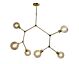 Padua 6 Light Pendant Satin Brass - SL64680/6SB