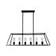 Southport 6 Light Metal Contemporary Pendant Matt Black - SL66906BK