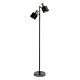 Ari 2 Light Floor Lamp Brushed Chrome - SL98787/2BC