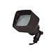Gama 3.5W LED 12V AC / DC Cast Aluminium Adjustable Spike Area Floodlight Bronze / Warm White - PFL1300BZ-PLV3-G4-27K
