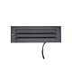 Lydra 12V 4W Rectangle Louvred LED Step Light Weathered Bronze / Warm White - PI-SLC2100WB