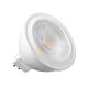 High Output 12V AC / DC 5W MR16 38 degree LED Globe Warm White - PLVS5-MR16-FL-27K