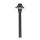 Wydra 3.5W LED 12V AC / DC Cast Aluminium 457mm Path Light Black / Warm White - PPL1301BK-18-PLV3-G4-27K