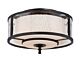 Adonis Semi Flush Dark Cherry - QZ/ADONIS/SF