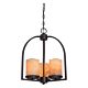 Aldora 8 Light Pendant Palladian Bronze - QZ/ALDORA3P