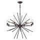 Carnegie 8 Light Chandelier Western Bronze - QZ/CARNEGIE8