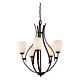 Chantilly 5 Light Chandelier Palladian Bronze - QZ/CHANTILLY5