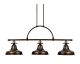 Emery Island Light Palladian Bronze - QZ/EMERY3P PN