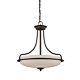 Griffin 4 Light Pendant Palladian Bronze - QZ/GRIFFIN/P PN