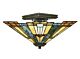 Inglenook Semi Flush Valiant Bronze - QZ/INGLENOOK/SF